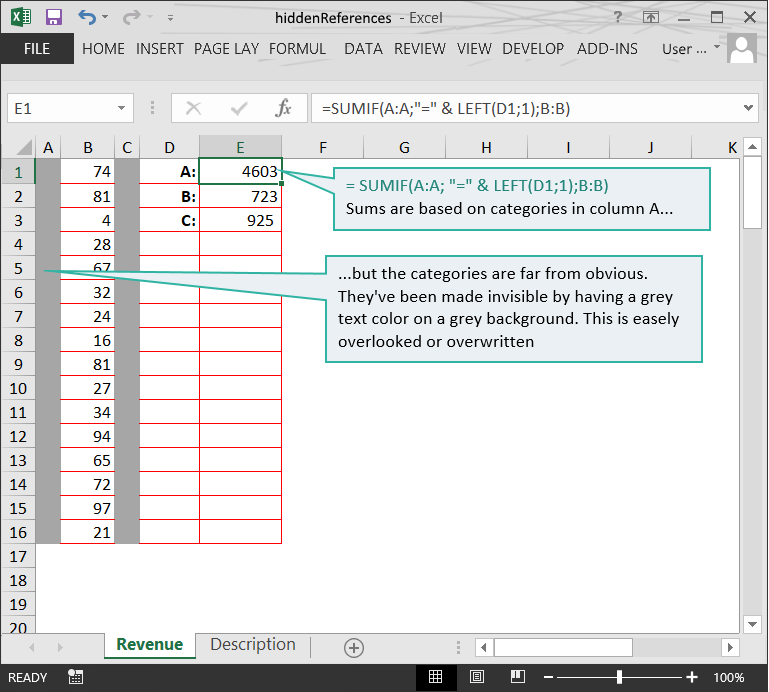 Hidden references in Excel files // Hiding information in Excel // PerfectXL Academy