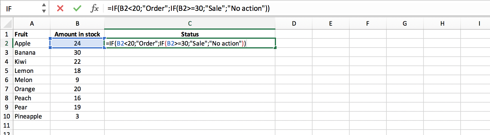 Genestelde ALS functie aanroepen in Excel // PerfectXL Academy