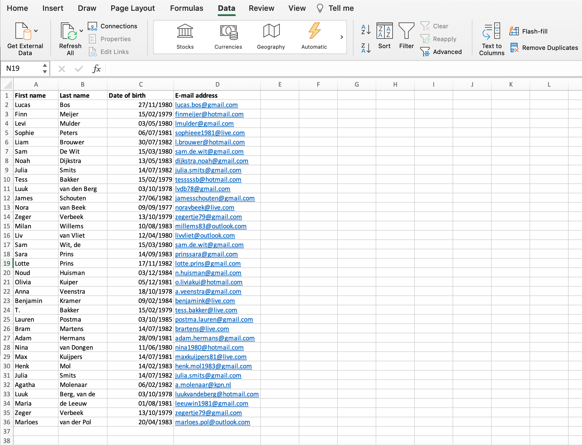 Complex deduplication in Excel // PerfectXL Academy