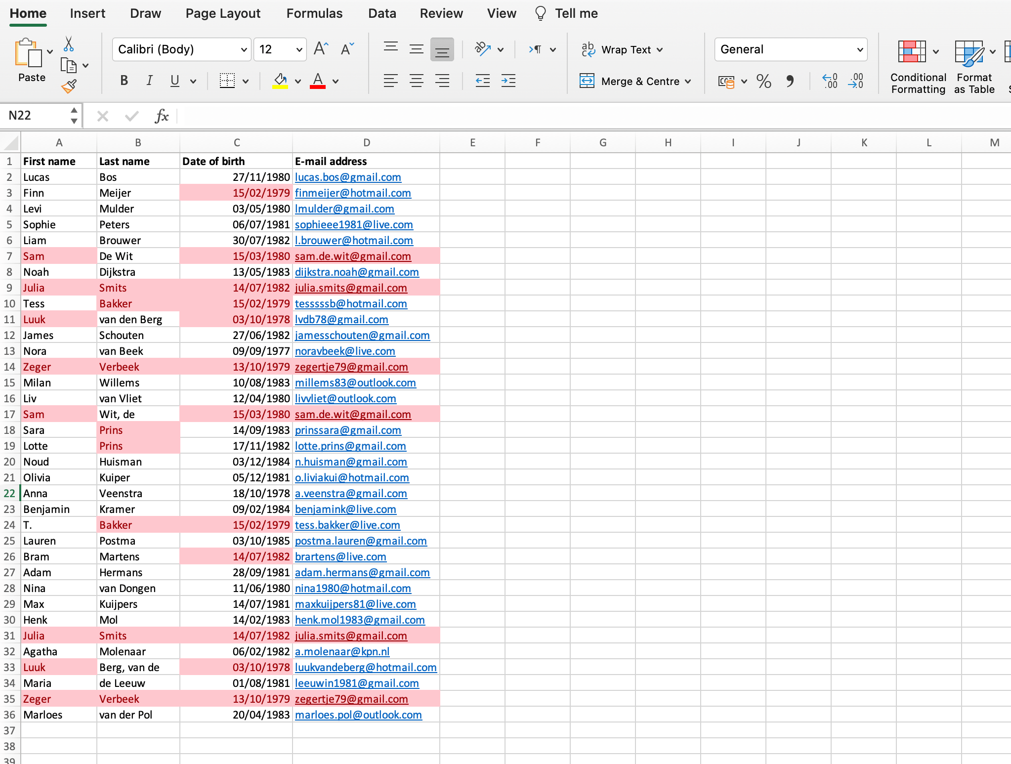 Simple deduplication in complex Excel file // PerfectXL Academy