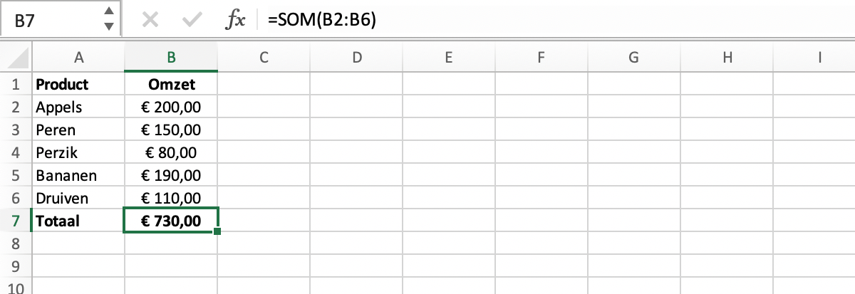 Wat is een kringverwijzing in Excel // PerfectXL Academy