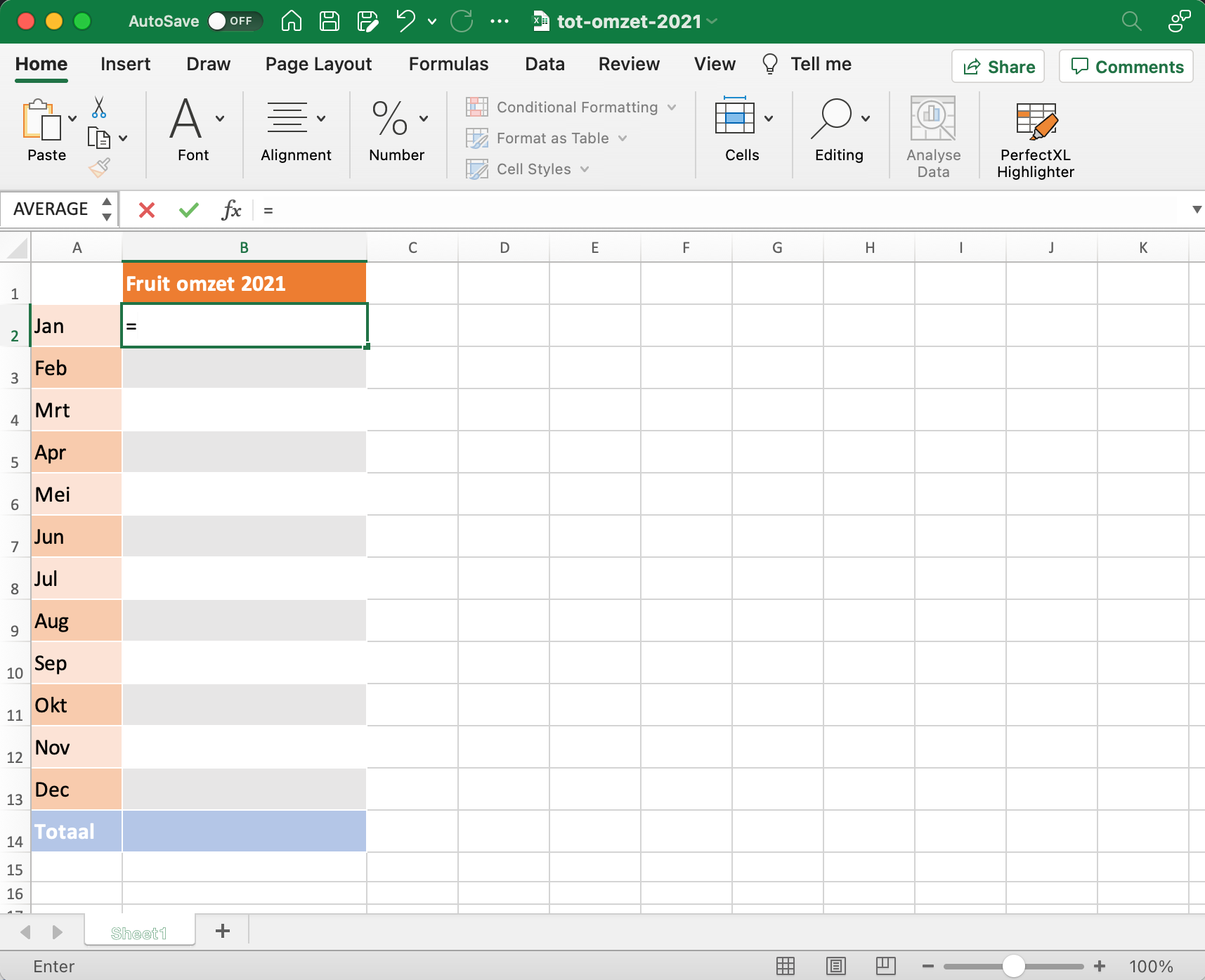 Selecteer een cel in Excel bestand om externe link aan te maken // PerfectXL Academy