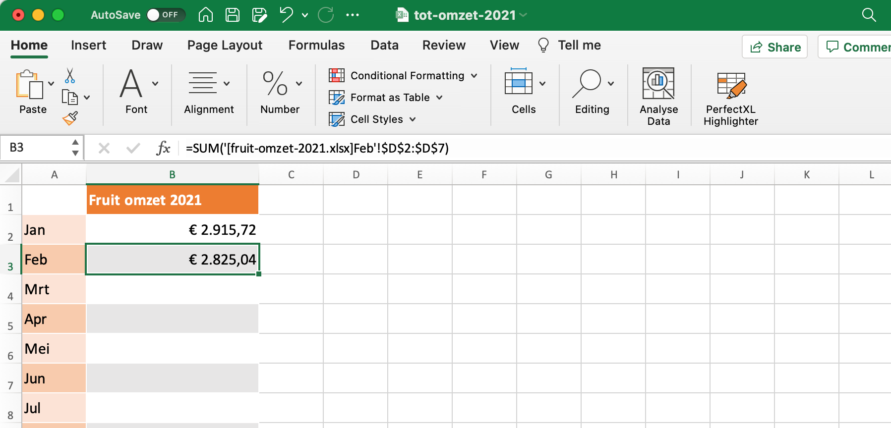 Externe link naar celbereik in ander Excel file // PerfectXL Academy