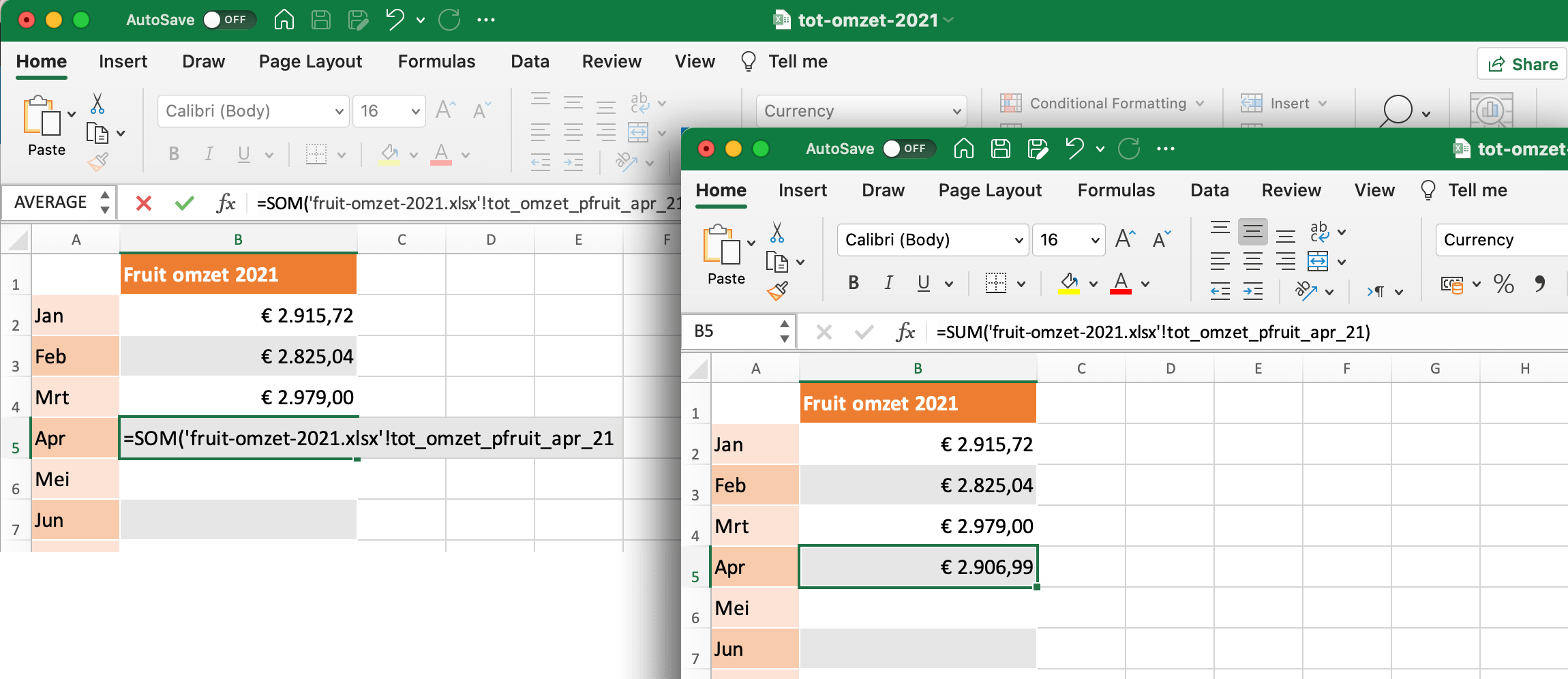 Publiceer externe link naar benoemd bereik in ander workbook in Excel // PerfectXL Academy