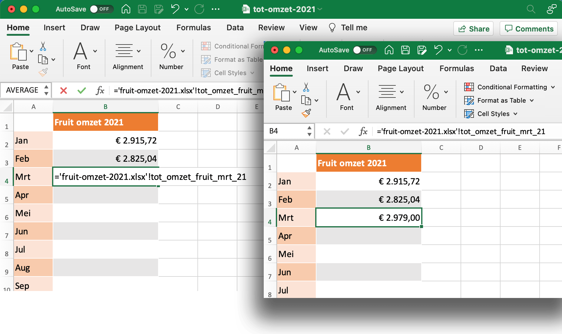 Publiceer een gedefinieerde naam in een externe link naar een ander workbook // PerfectXL Academy