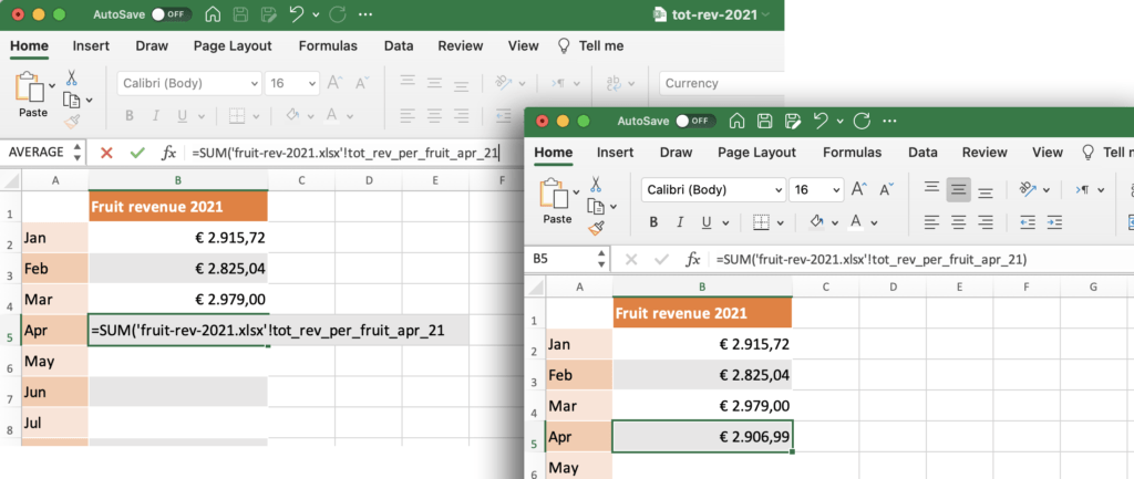 Publish external link to named range on different spreadsheet // PerfectXL Academy