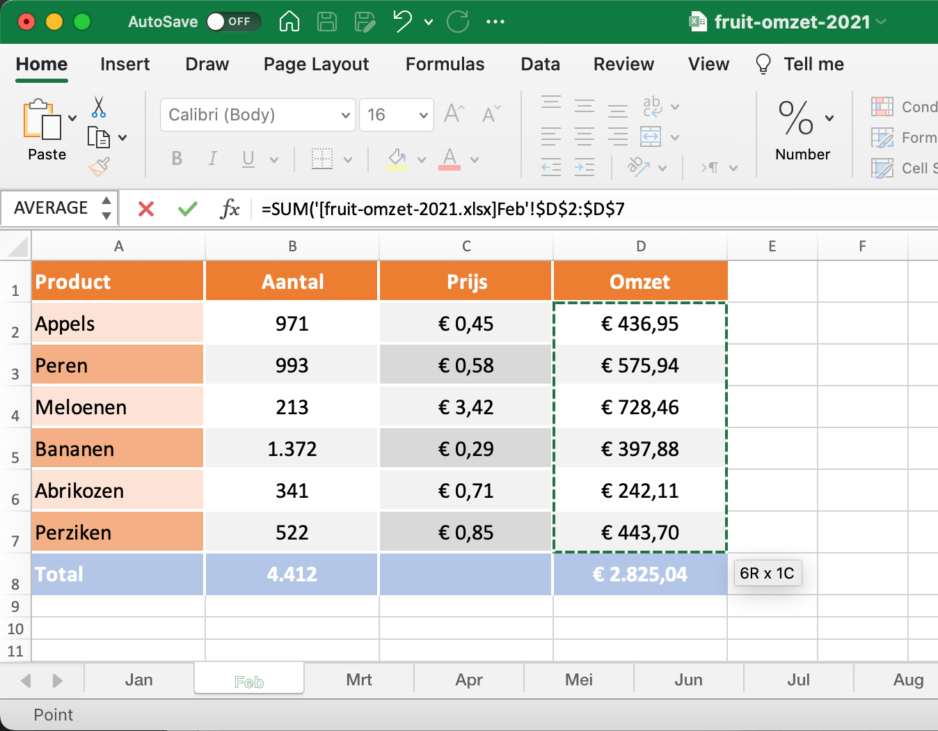 Selecteer celbereik voor een externe link in een andere spreadsheet // PerfectXL Academy