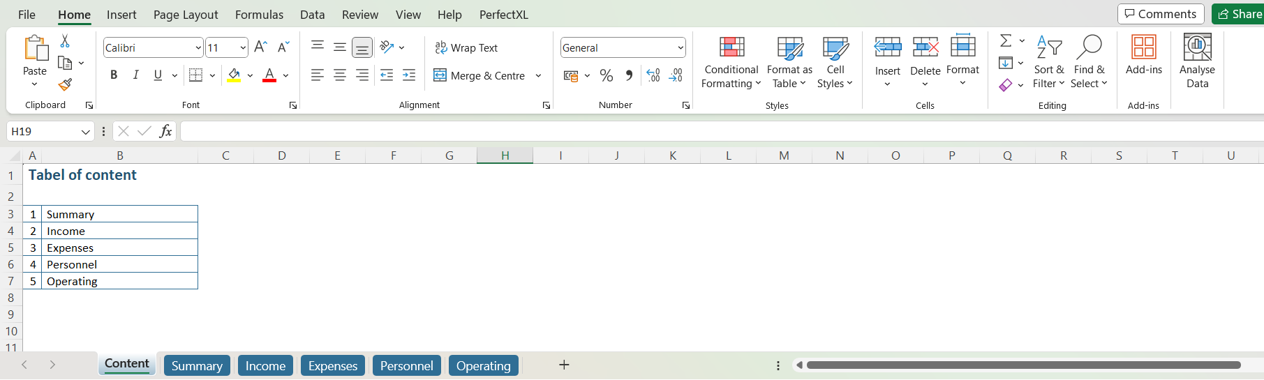 Reveal a (formerly) hidden worksheet in Excel // PerfectXL